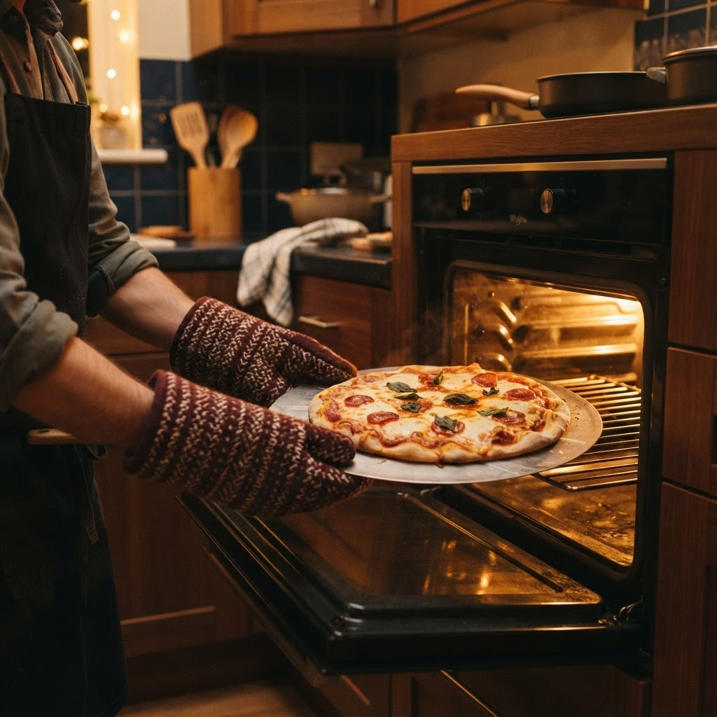 Leve ao forno de casa